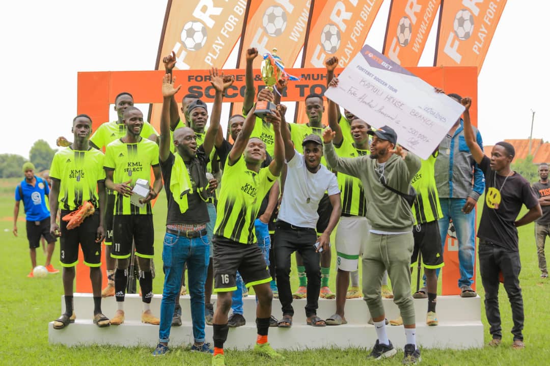 FORTEBET-ALEX MUHANGI SOCCER TOUR LEAVES KAMULI YEARNING