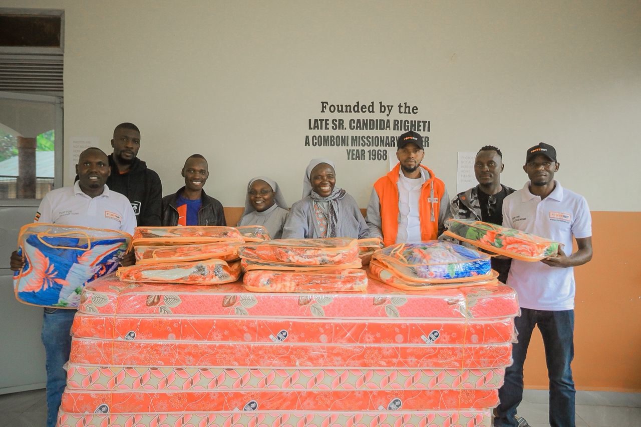 FORTEBET DELIVERS EARLY X-MAS LOVE TO LIRA BABIES HOME